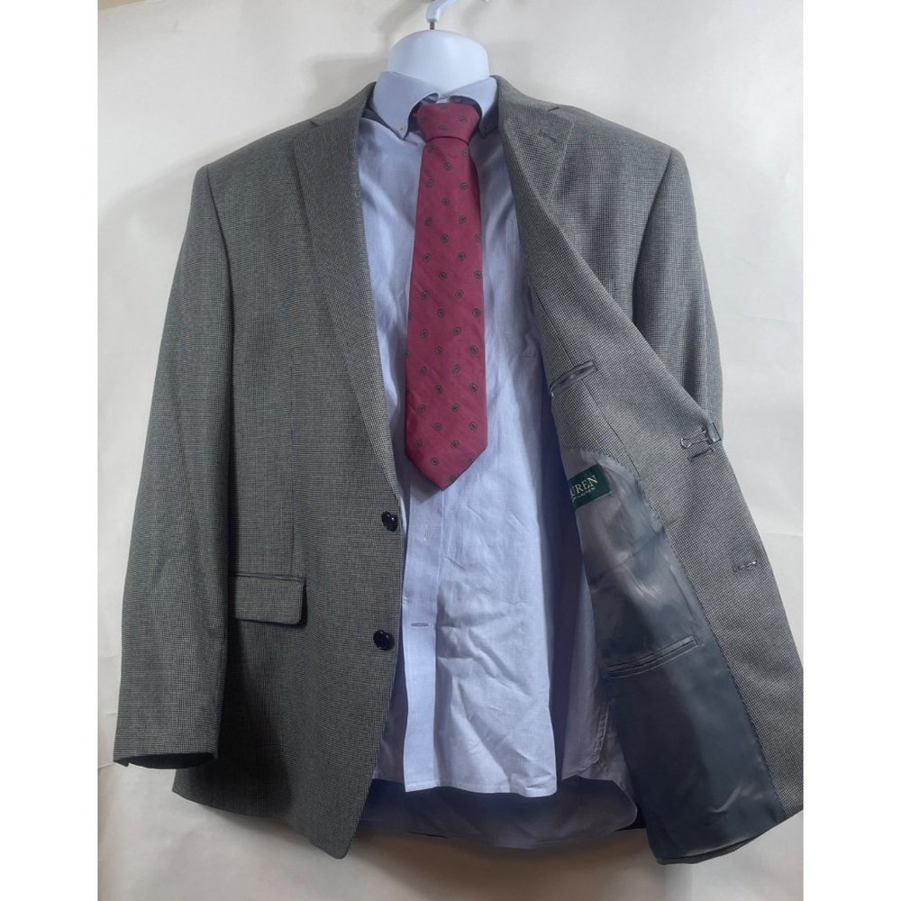 Lauren Ralph Lauren Grey Suit‎ Jacket  Men's 46L